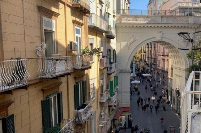 Casa Cupiello Via Chiaia - Casa Vacanze Ad Uso Esclusivo ナポリ エクステリア 写真